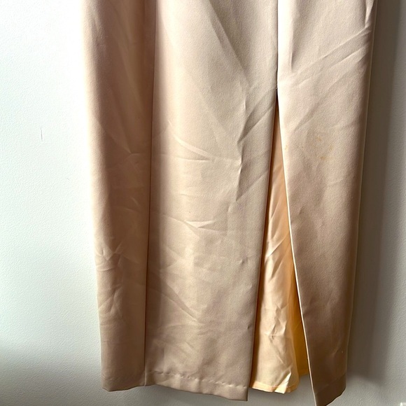 Vintage Alex Evenings Dress with straps Sz 8 front split Whimsical Bodycon - Picture 2 of 9